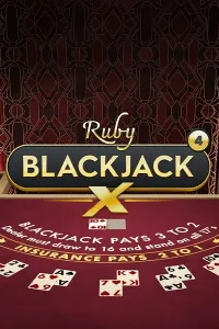 ruby blackjack 12 game logo