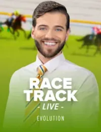 race track live slot logo